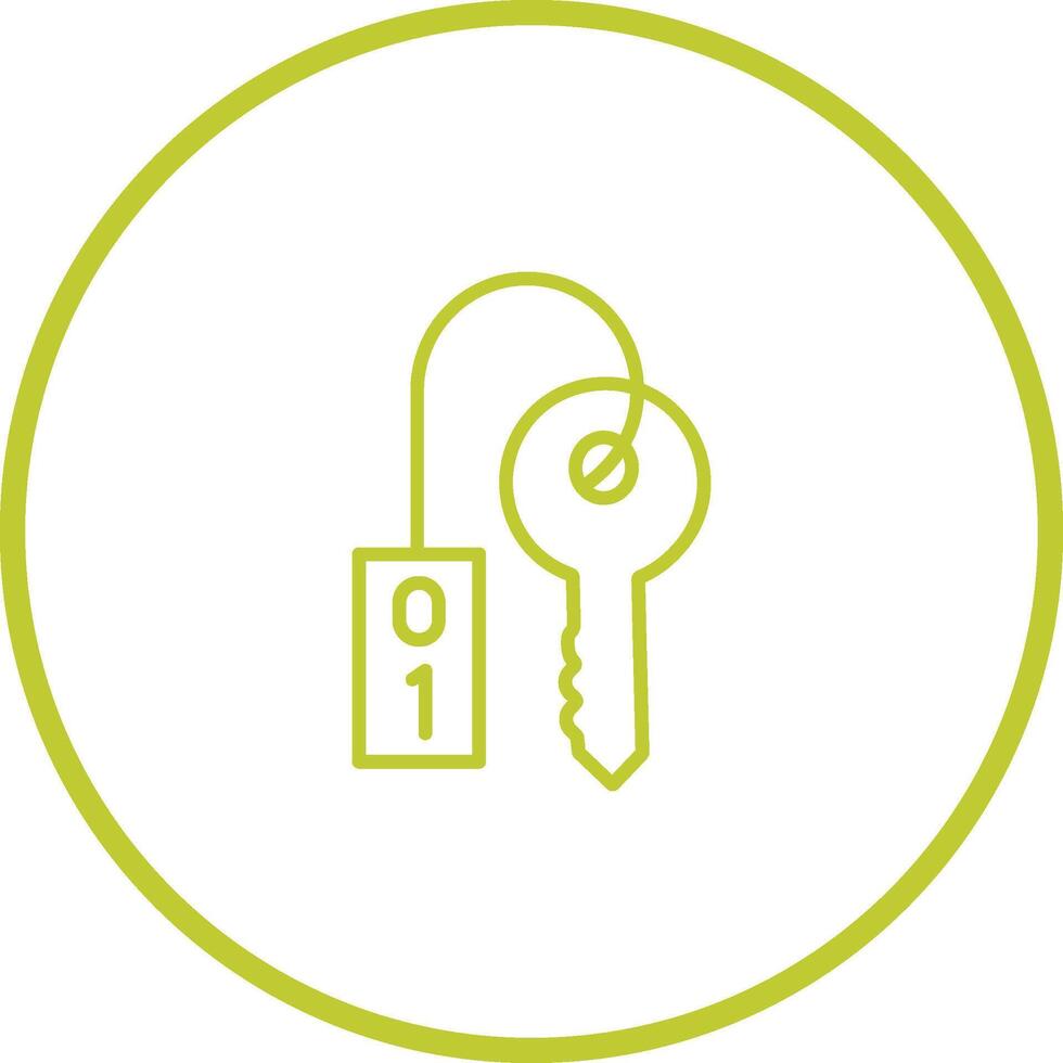 Hotel Keys Vector Icon