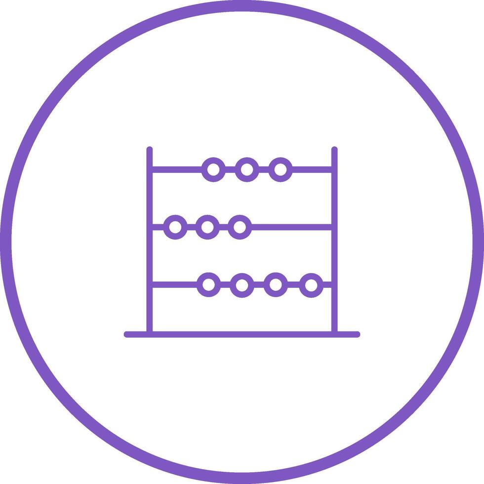 Abacus Vector Icon