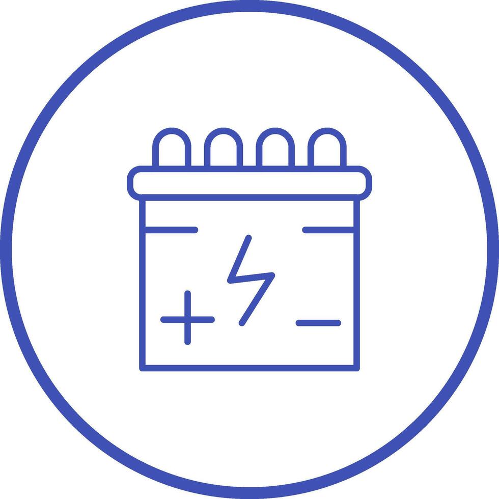 Batteries Vector Icon