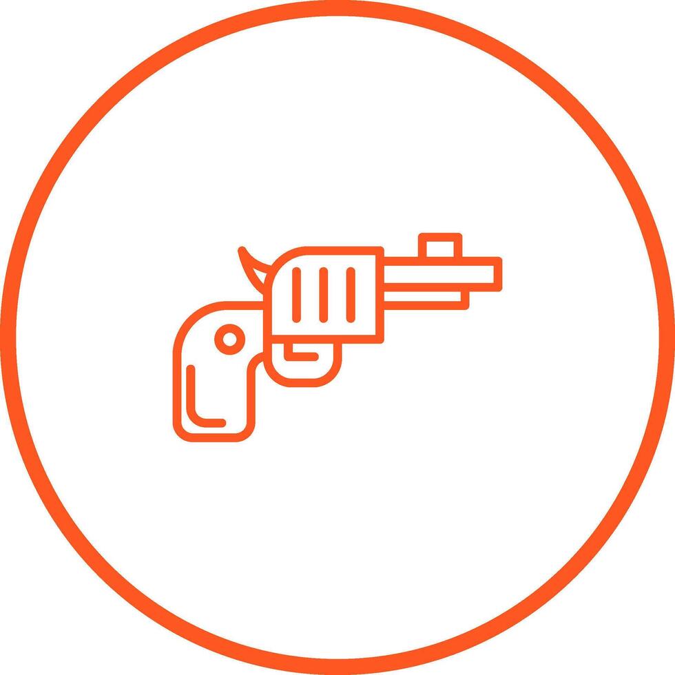 Revolver Vector Icon