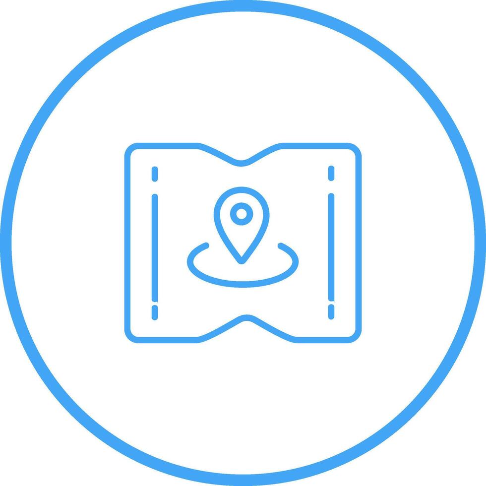 Map and Location Vector Icon