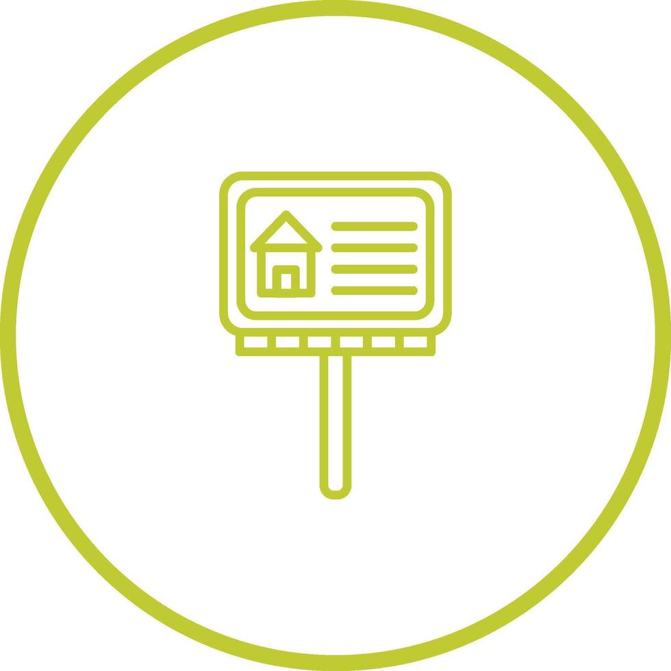 Billboard Vector Icon