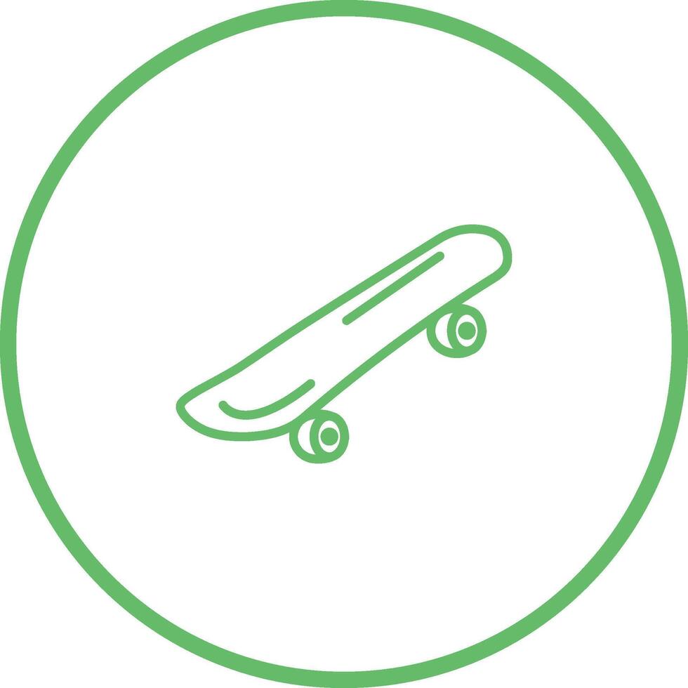Skateboard Vector Icon