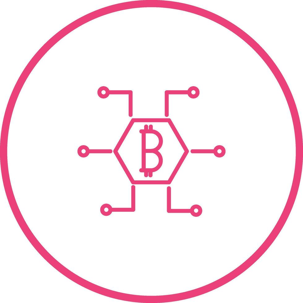 Bitcoin Vector Icon