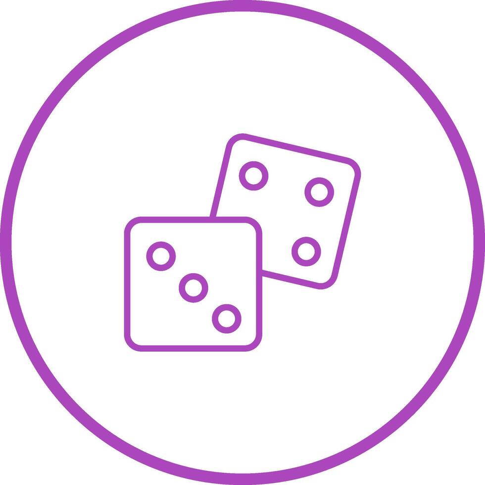 Dice Vector Icon