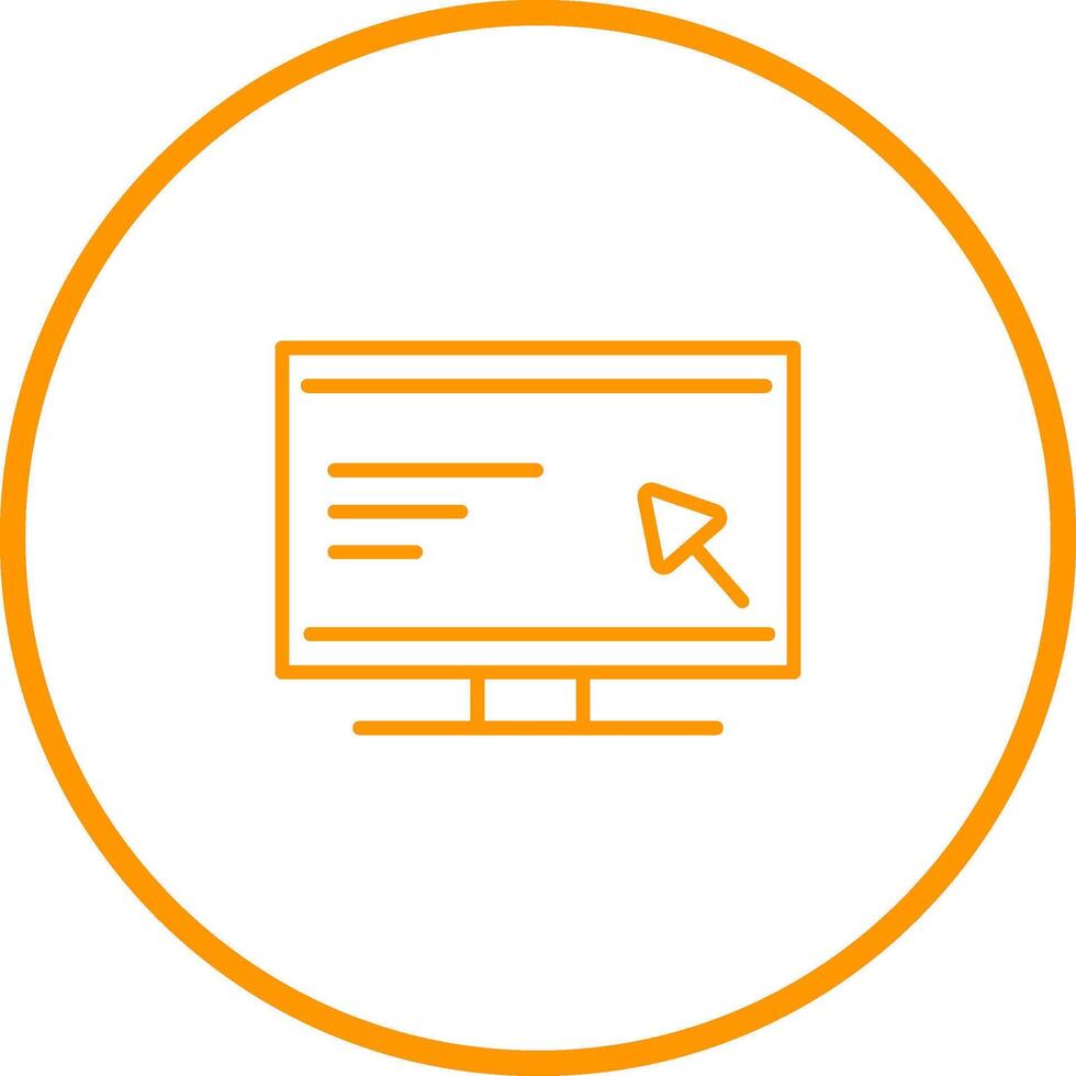 Screen Vector Icon