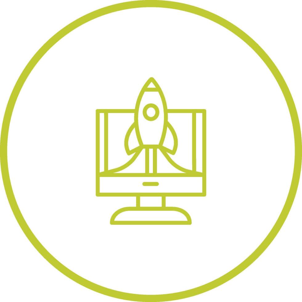 Business Launch Vector Icon