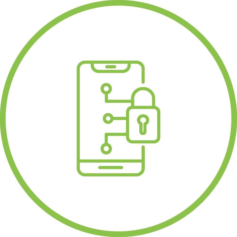 Secure Device Vector Icon