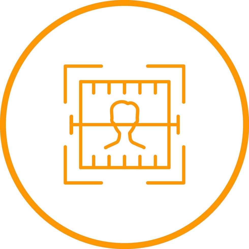 Face Scan Vector Icon