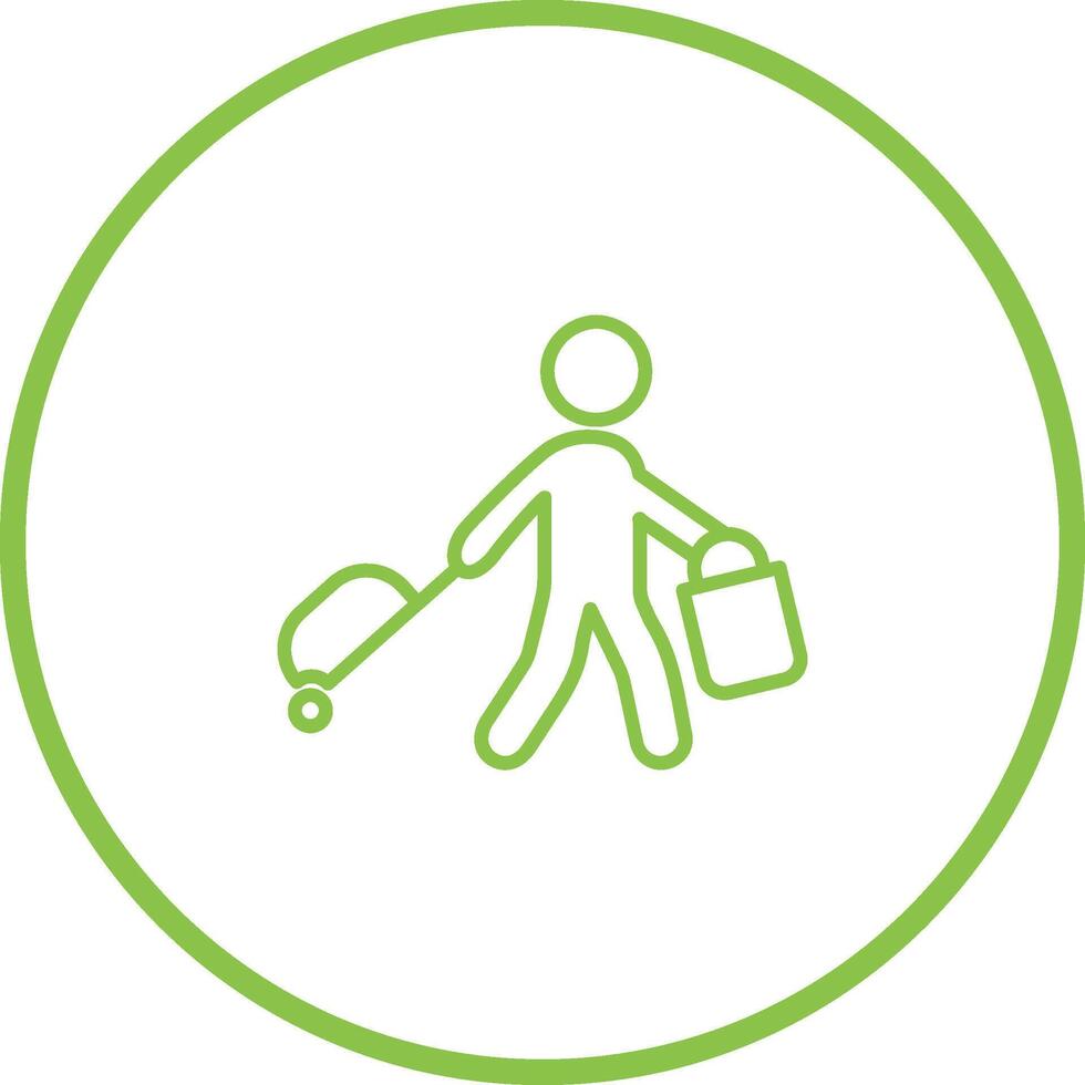 Carrying Bag Vector Icon