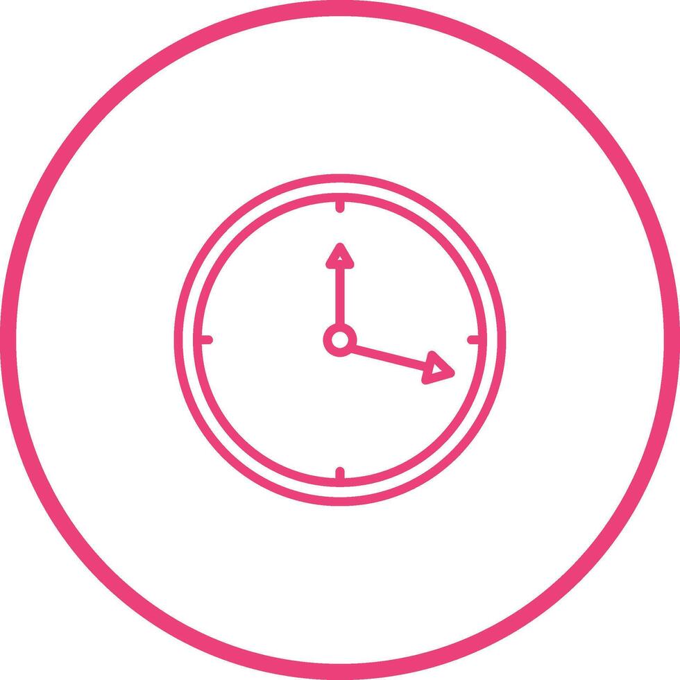 Clock Vector Icon