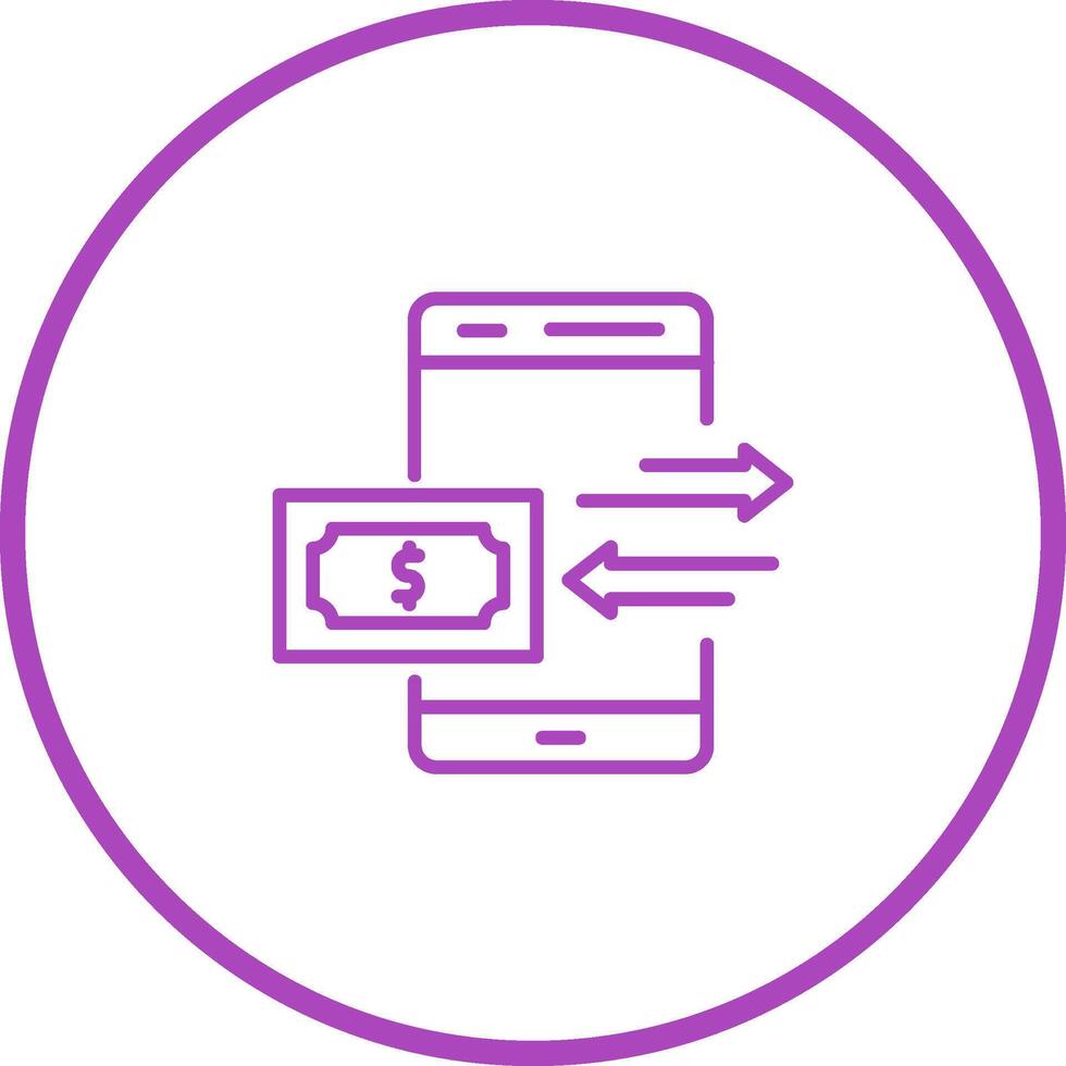Money Transfer Vector Icon