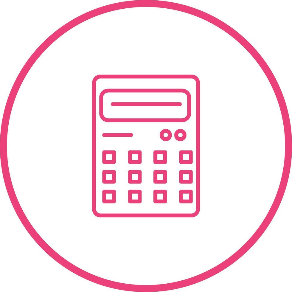 Calculator Vector Icon