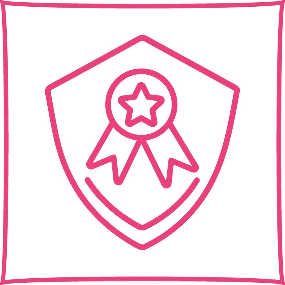 Medal Protection Vector Icon