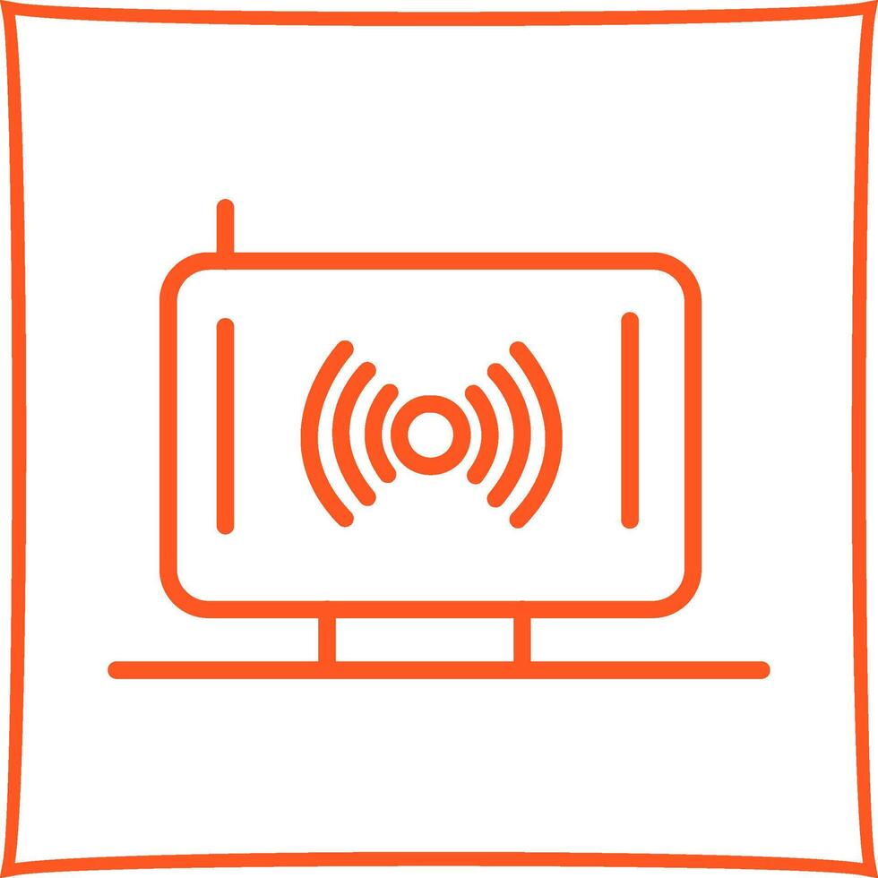 Wireless Vector Icon