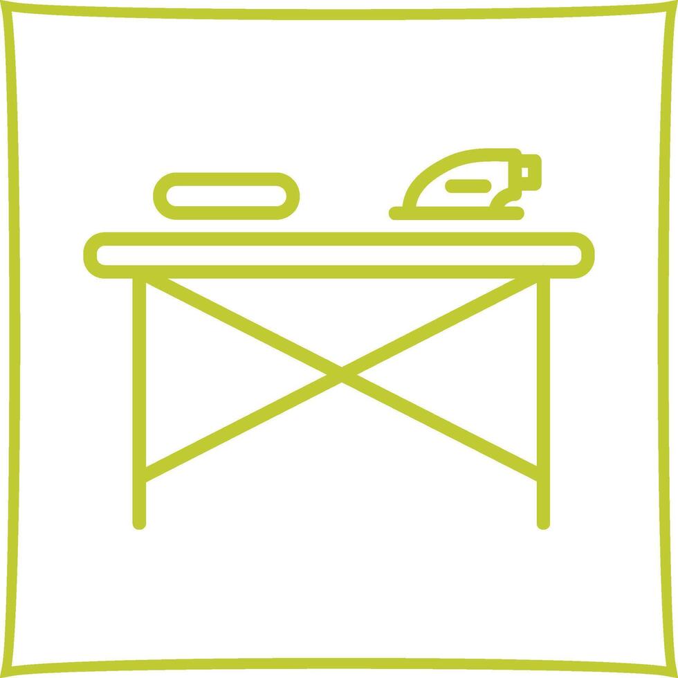 Iron Stand Vector Icon