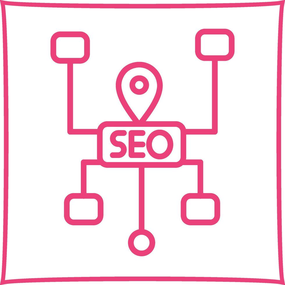 SEO Structure Vector Icon