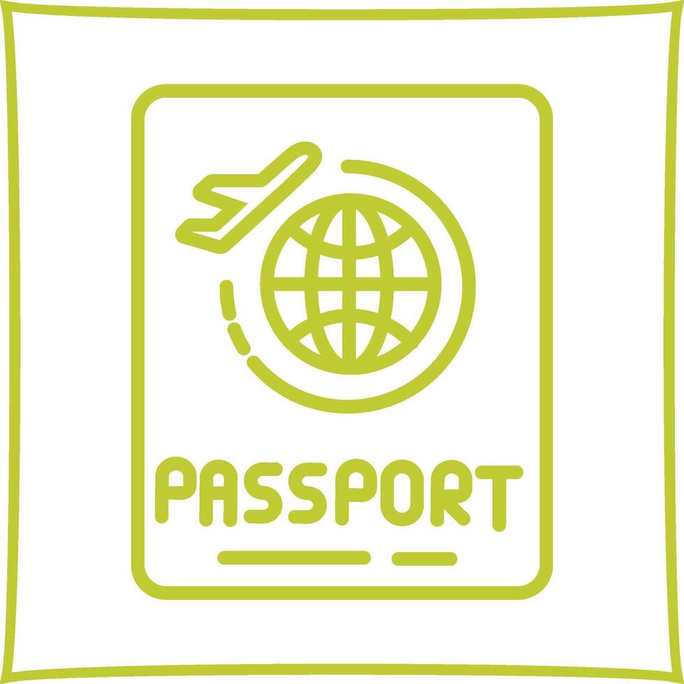 Passport Vector Icon