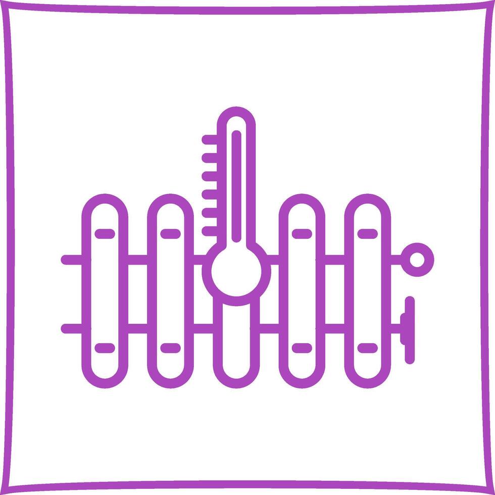 Radiator Vector Icon