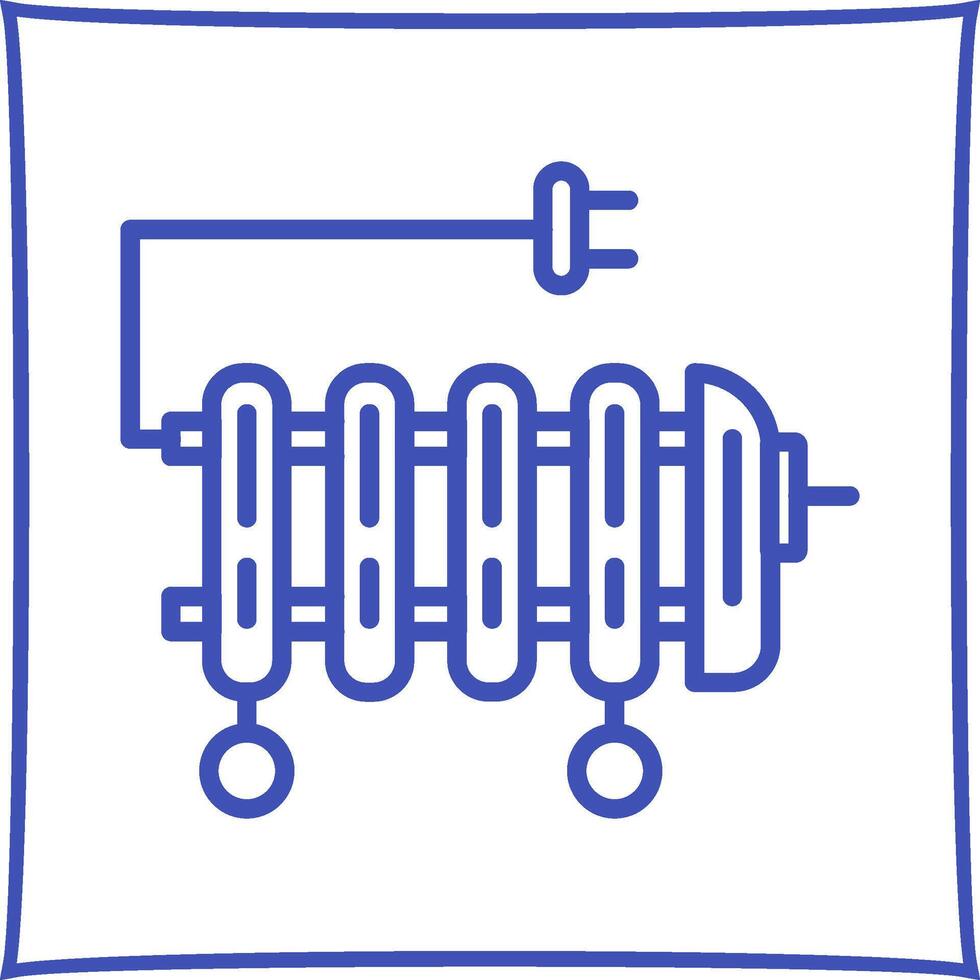 Oil Heater Vector Icon