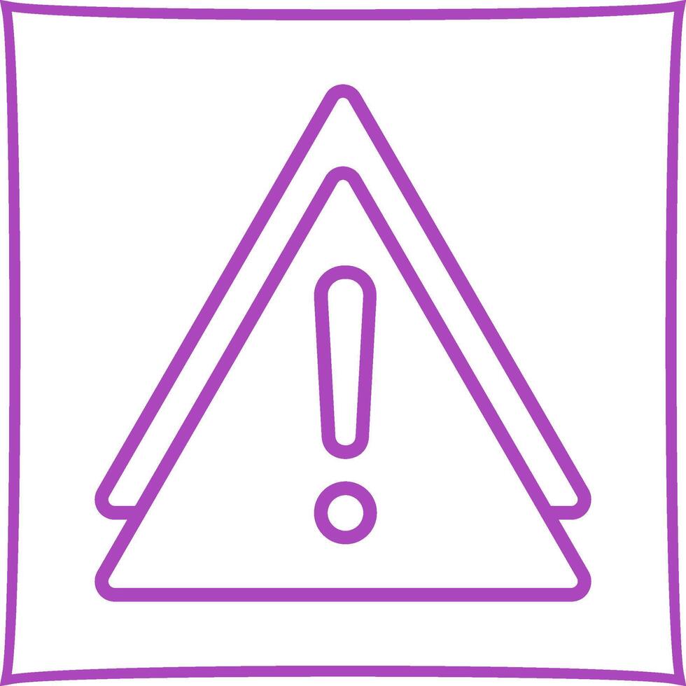 Warning Sign Vector Icon