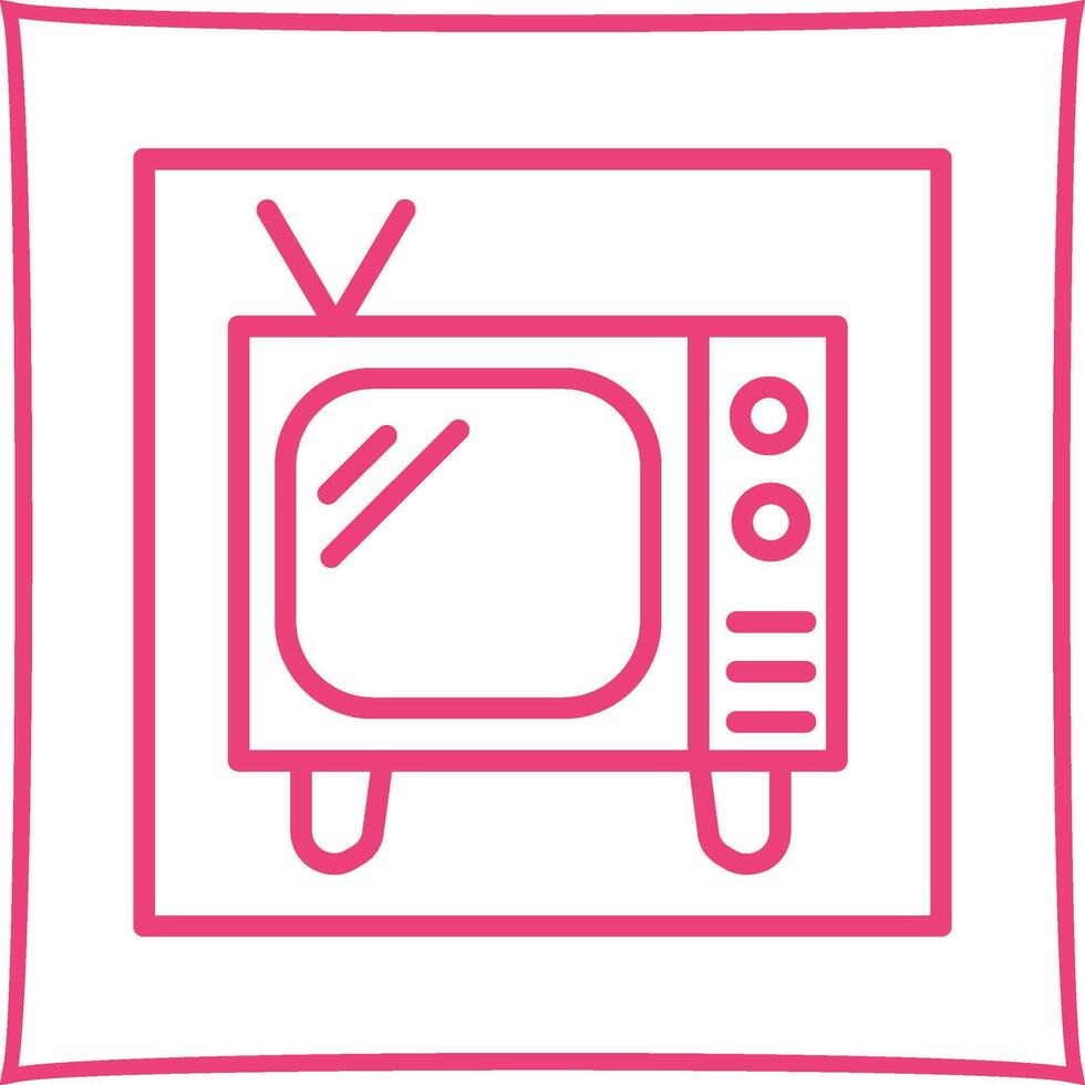 Television Vector Icon
