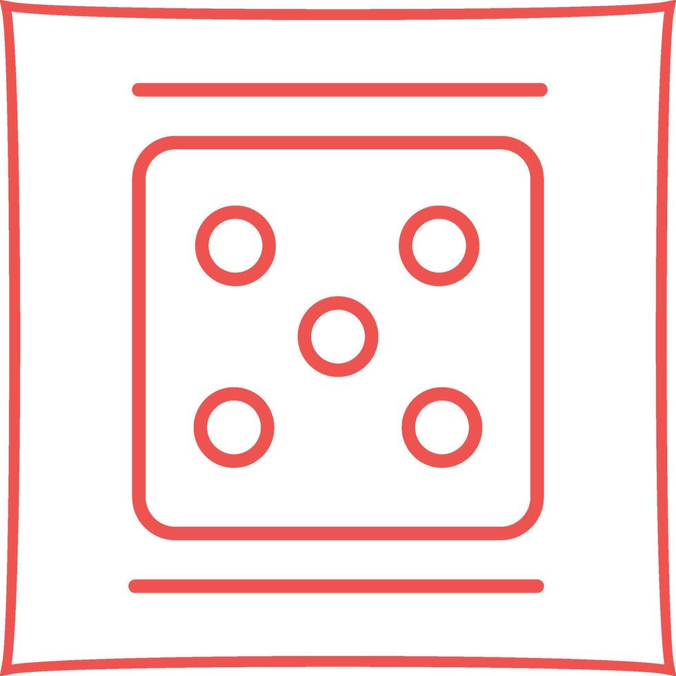 Dice Vector Icon