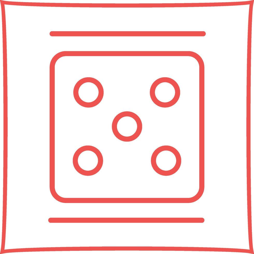 Dice Vector Icon