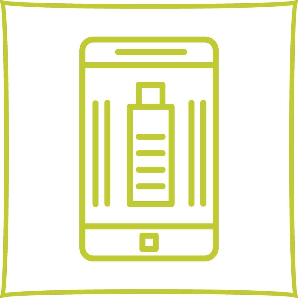 Mobile Battery Vector Icon