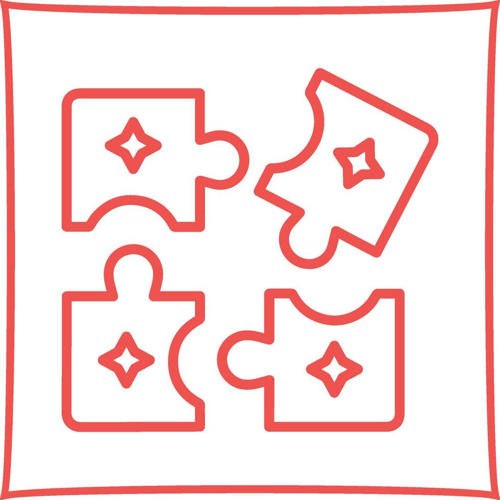 Puzzle Vector Icon