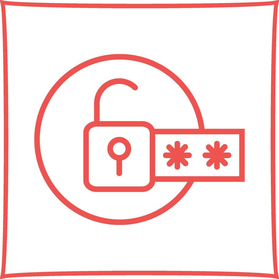 Passcode Lock I Vector Icon