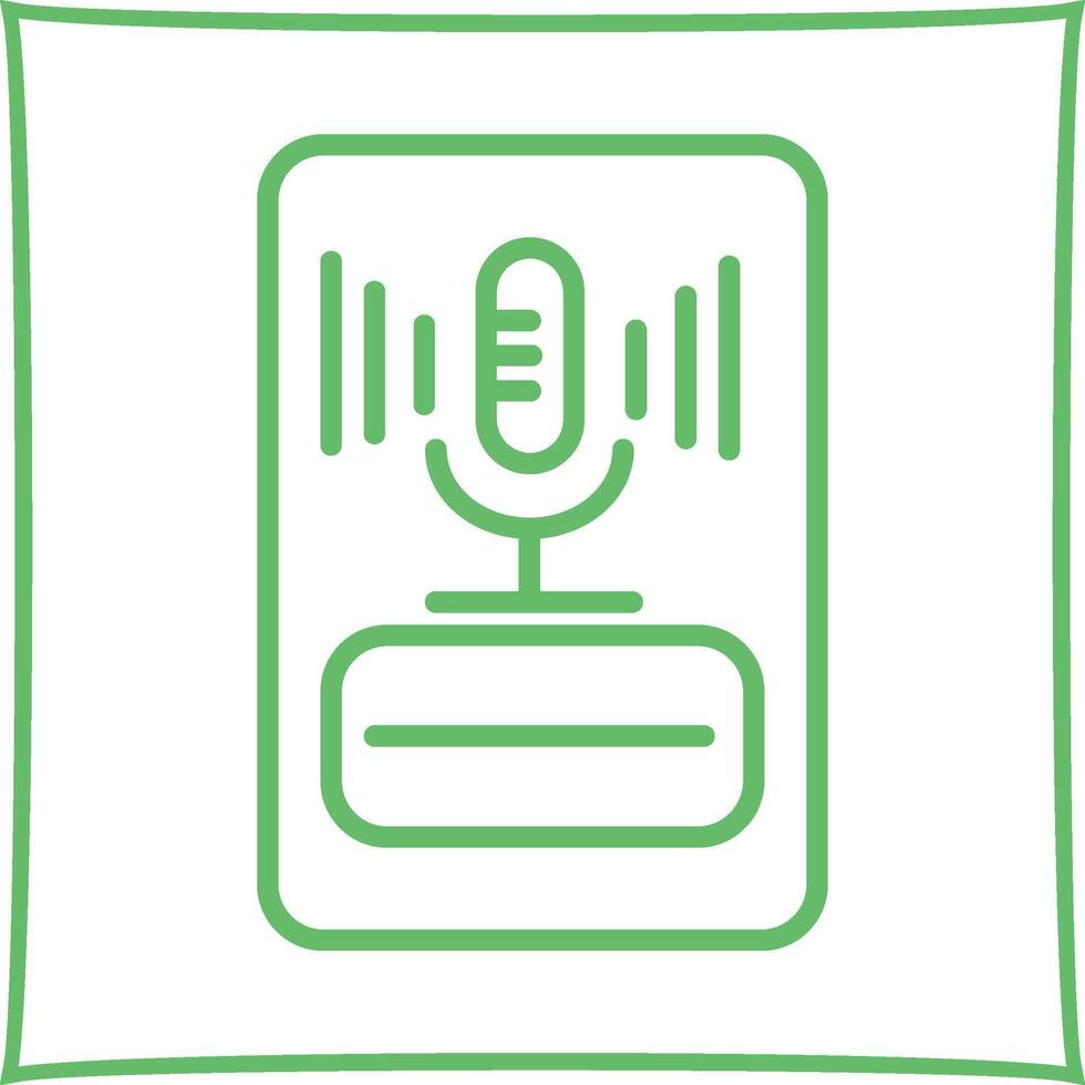 Microphone Vector Icon