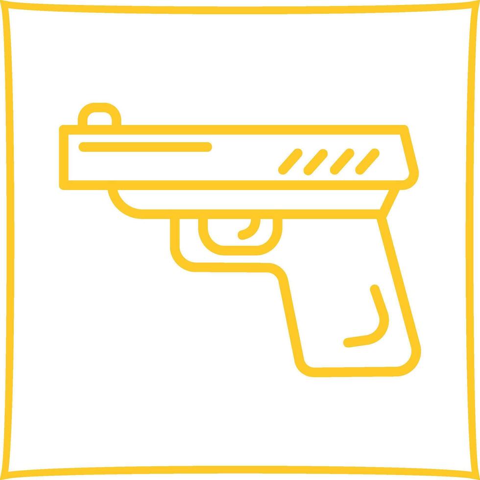 icono de vector de pistola