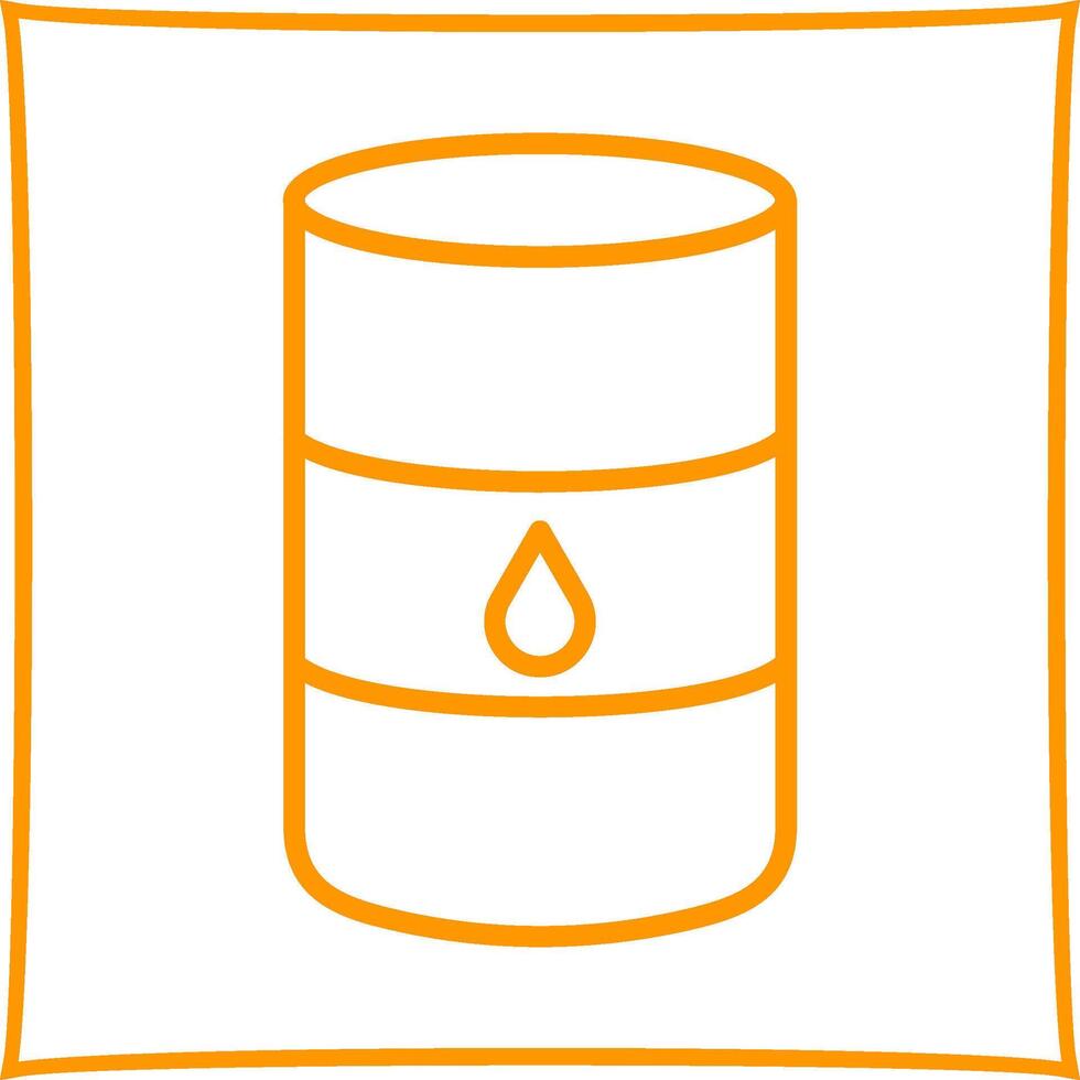 icono de vector de barril de petróleo