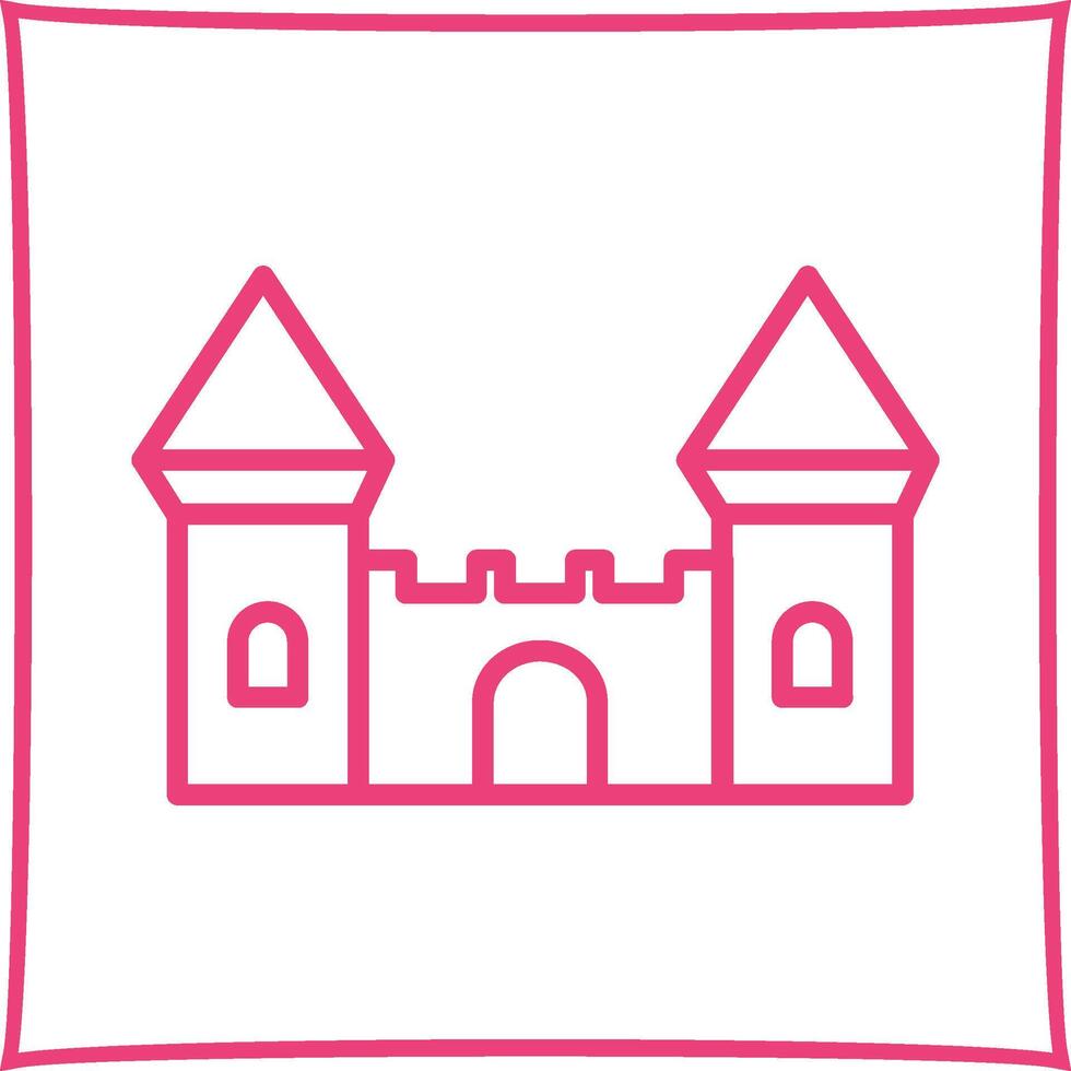 Castle Vector Icon