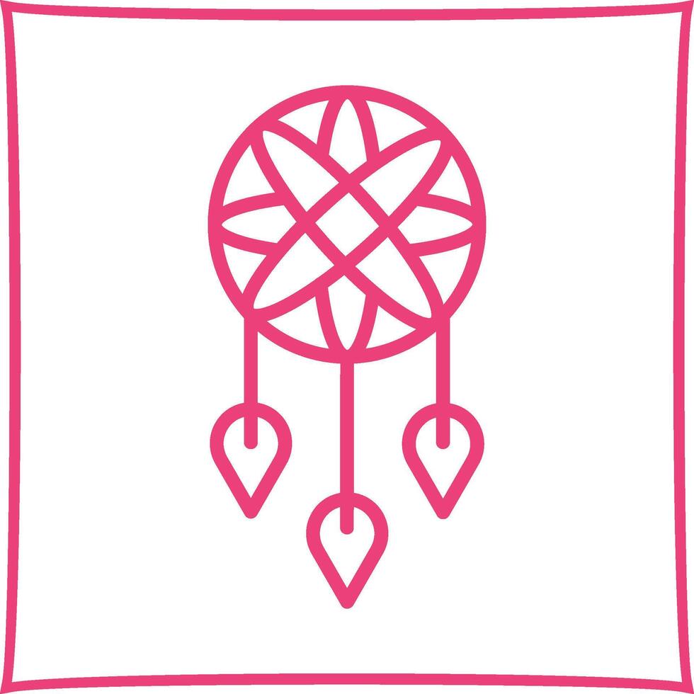 Dream Catcher Vector Icon