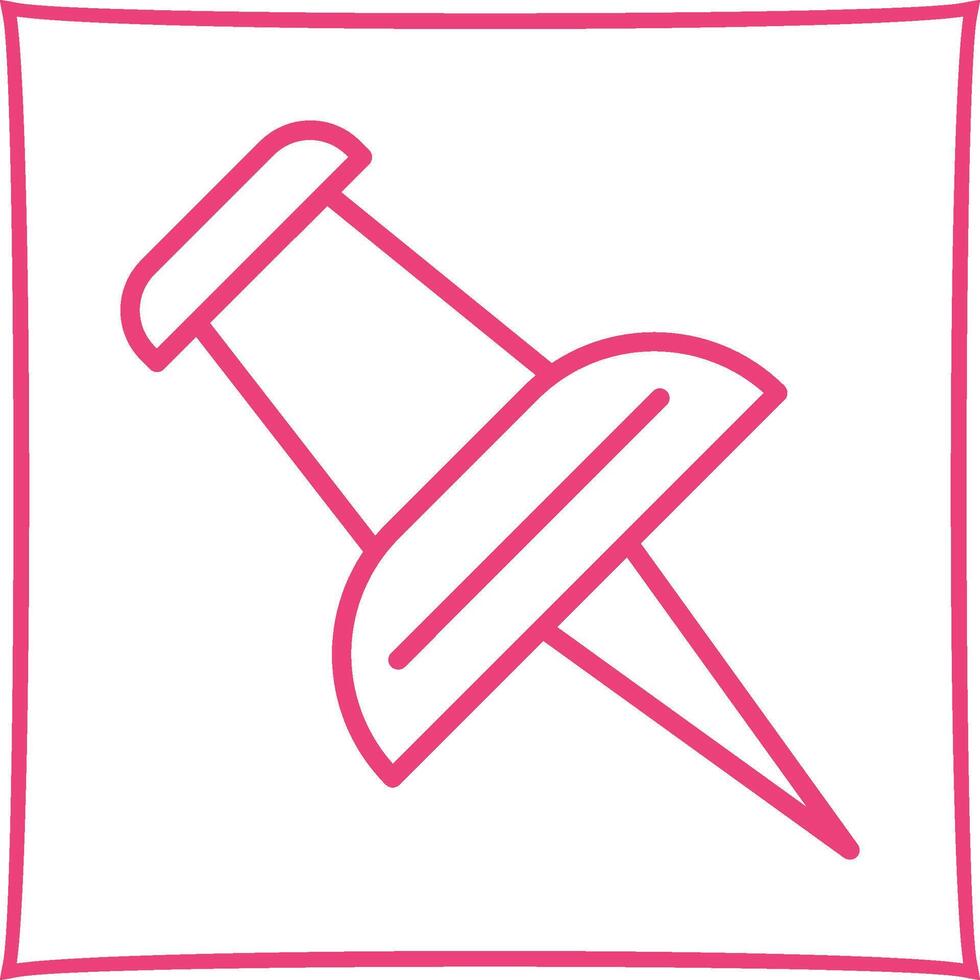 Pin Vector Icon