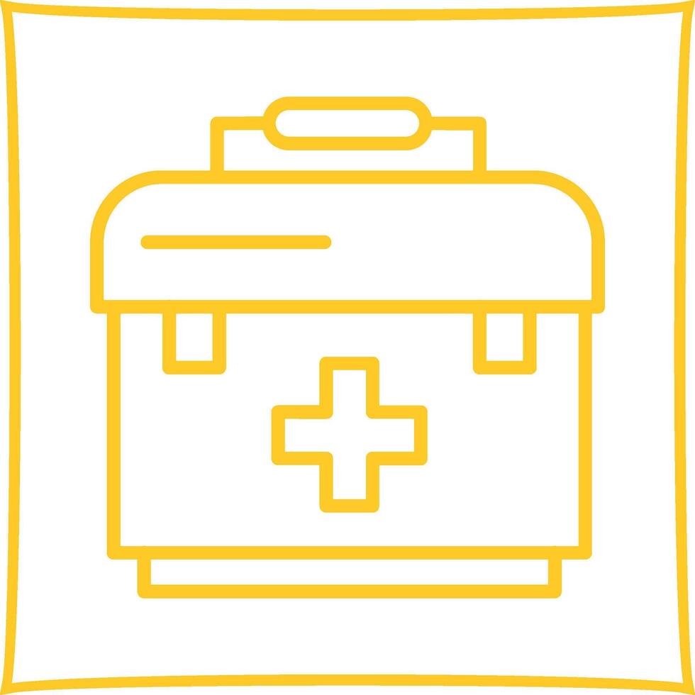 First Aid Bag Vector Icon