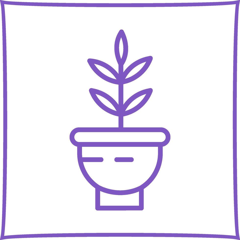 icono de vector de planta