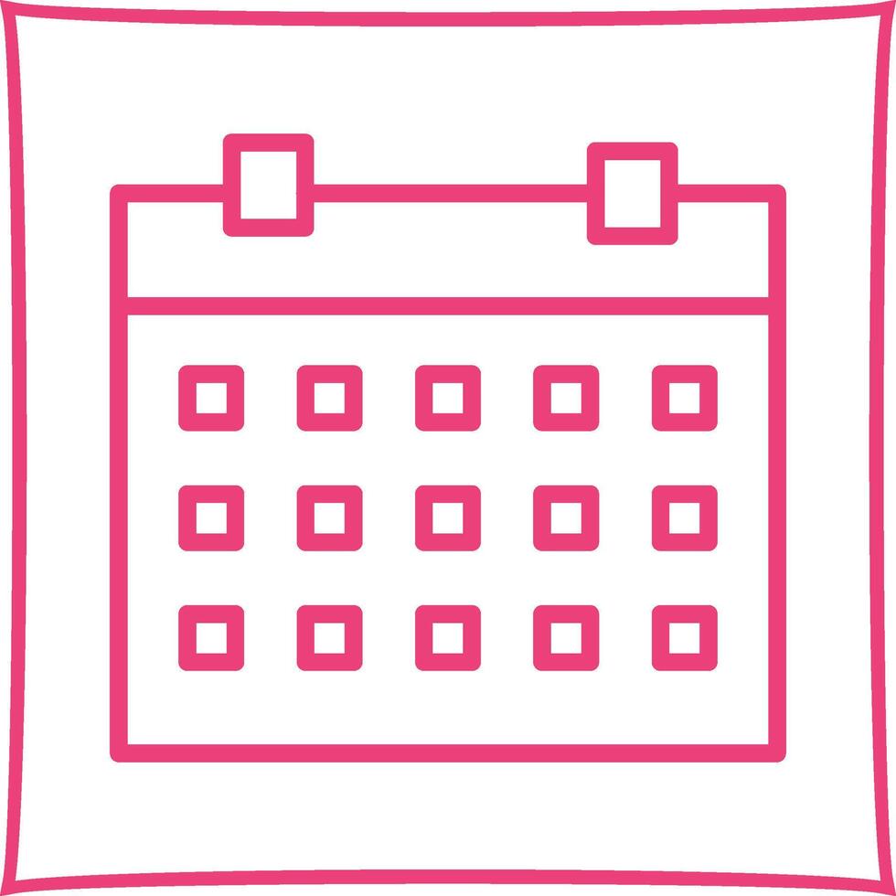 Calendar Vector Icon