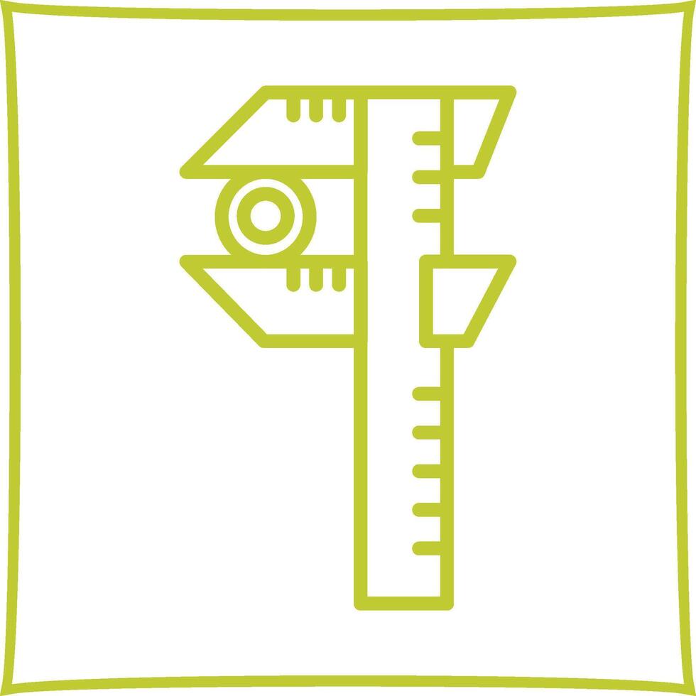 Caliper Vector Icon