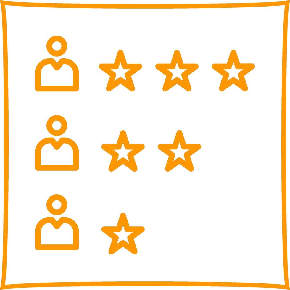 Rating Vector Icon