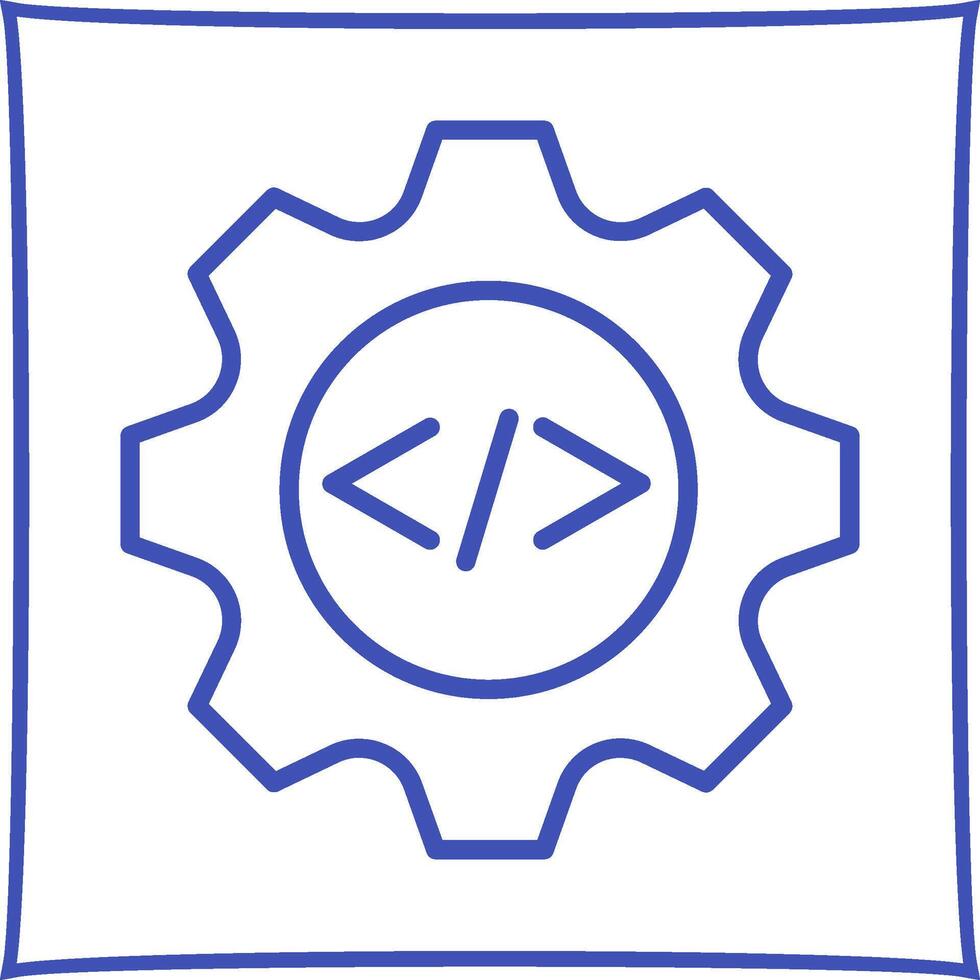Coding Gear Vector Icon