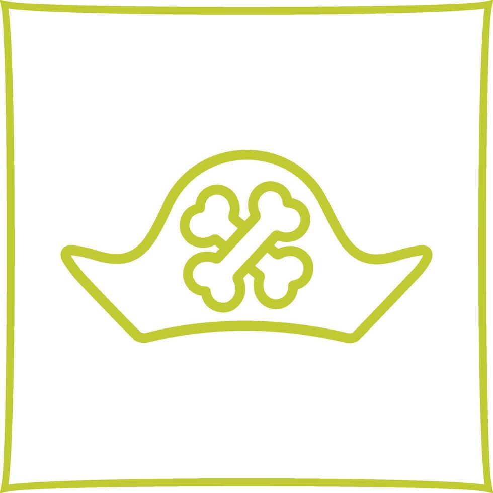 Pirate Hat II Vector Icon