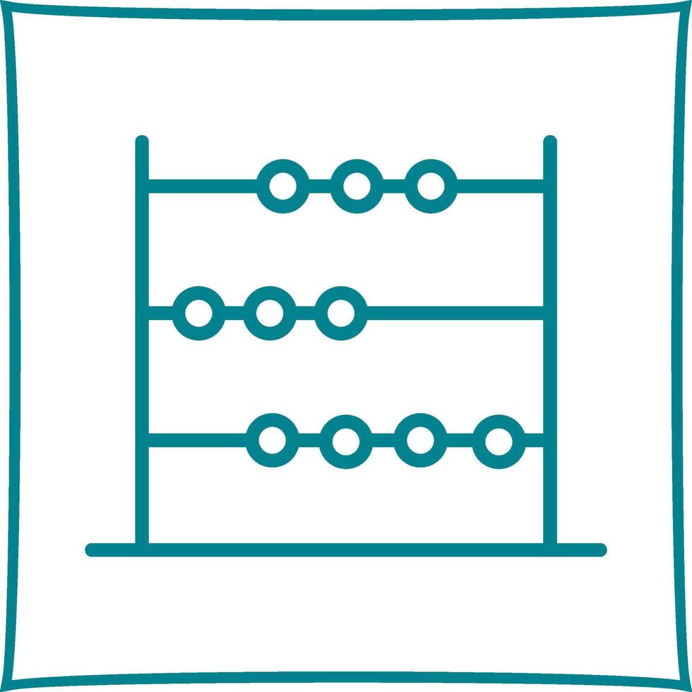 Abacus Vector Icon