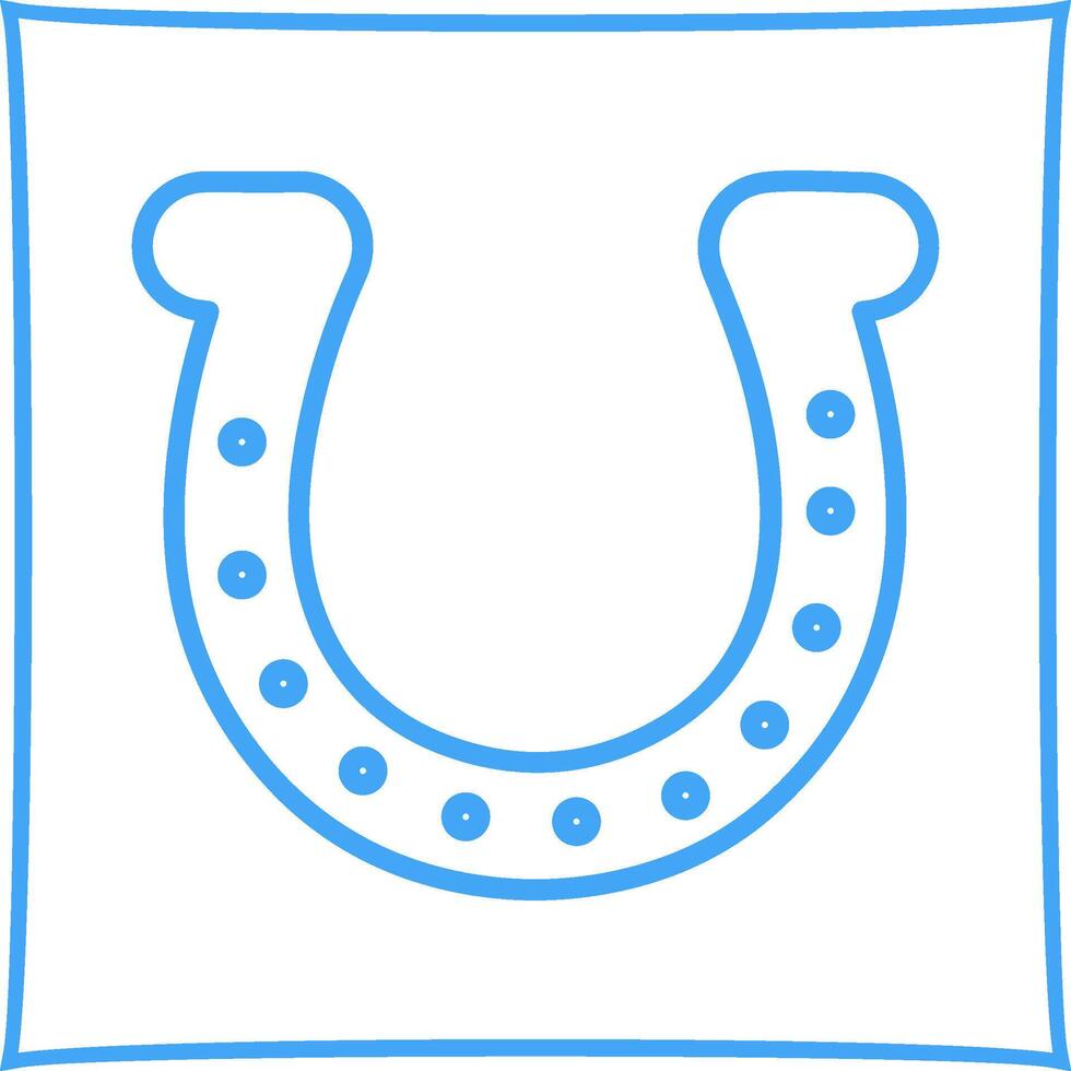 Horse Shoe Vector Icon