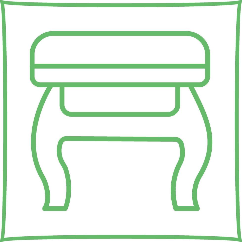 Stool Vector Icon