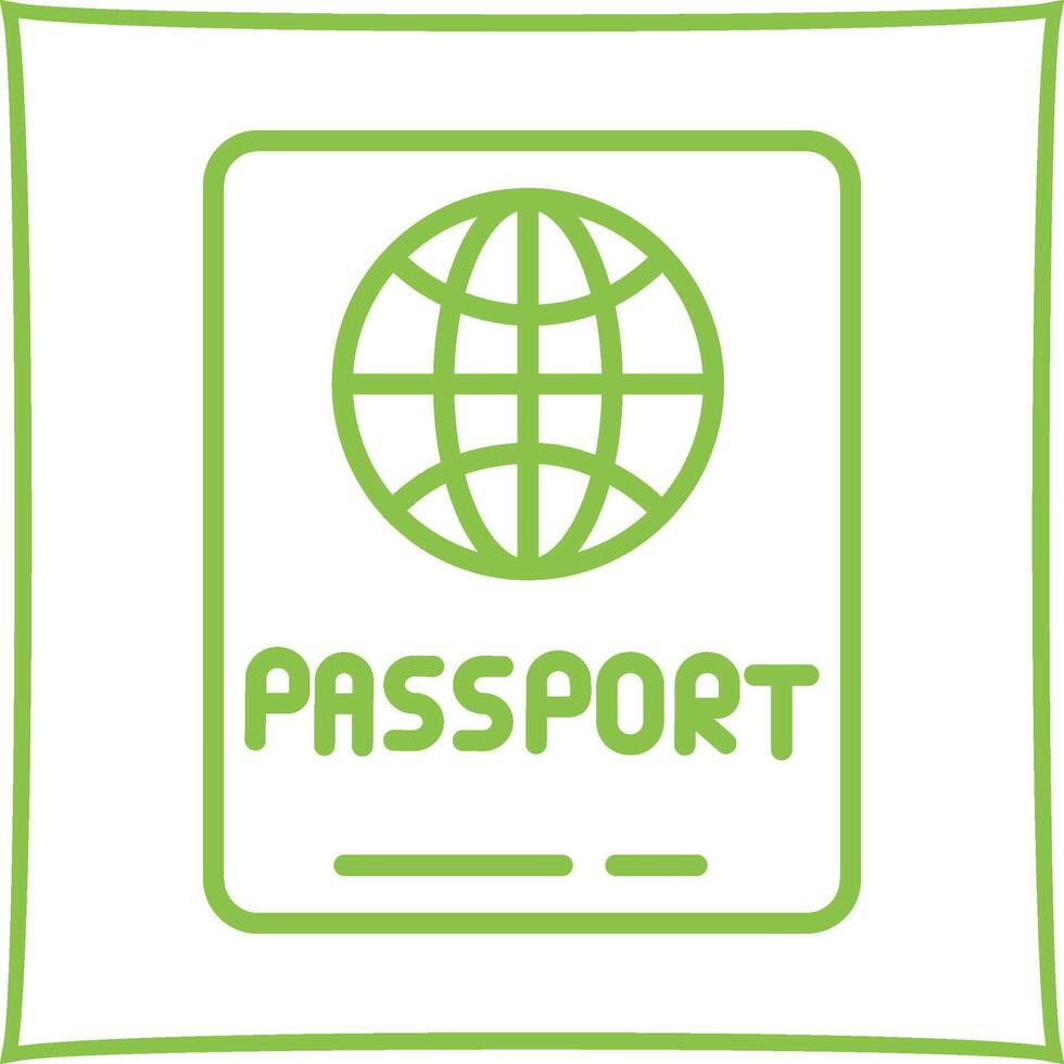 Passport Vector Icon