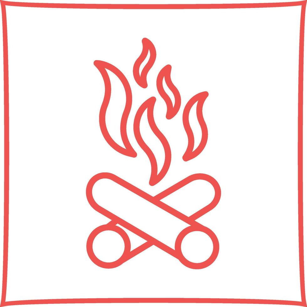 Bonfire Vector Icon