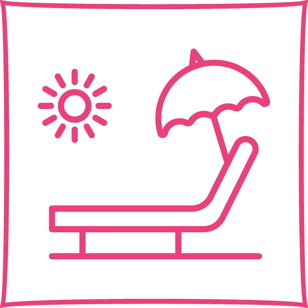 Beach Vector Icon